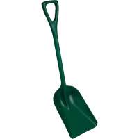 Pelle monobloc perceptible par d&eacute;tecteur de m&eacute;tal, Lame 10" x 14", Longueur de 37-1/2", Plastique, Vert Seagulf Marine Industries Inc.