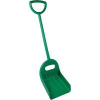 Pelle large &agrave; double prise, Lame 14" x 18", Longueur de 47-1/2", Plastique, Vert Seagulf Marine Industries Inc.