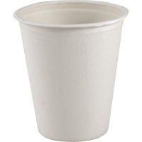 Gobelet compostable &agrave; paroi unique pour boisson chaude, Papier, 8 oz, Blanc Seagulf Marine Industries Inc.