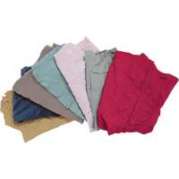 Recycled Material Wiping Rags, Fleece, Mix Colours, 10 lbs. Seagulf Marine Industries Inc.