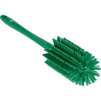 Medium Brush with Handle, Stiff Bristles, 17" Long, Green Seagulf Marine Industries Inc.