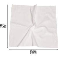 Chiffons lavables pour le nettoyage, Microfibre, Blanc Seagulf Marine Industries Inc.