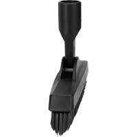 Crevice Brush, Extra Stiff Bristles, 8-9/10" Long, Black Seagulf Marine Industries Inc.