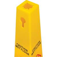 Wet Floor Safety Cone, Bilingual with Pictogram Seagulf Marine Industries Inc.