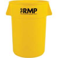 Garbage Bin, Polyethylene, 44 US gal. Seagulf Marine Industries Inc.