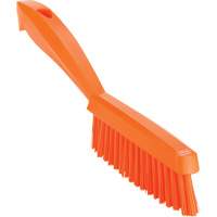 Narrow Hand Brush with Short Handle, Extra Stiff Bristles, 11-4/5" Long, Orange Seagulf Marine Industries Inc.
