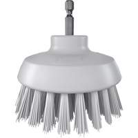 HyDrive Round Drill Brush, Extra Stiff Bristles, 3-1/10" Long, White Seagulf Marine Industries Inc.