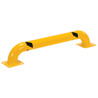 Low Profile Rack Guards, 4' W x 0.75' H, Yellow Seagulf Marine Industries Inc.