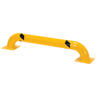 Low Profile Rack Guards, 4' W x 0.75' H, Yellow Seagulf Marine Industries Inc.