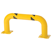 Low Profile Rack Guards, 3' W x 1.4' H, Yellow Seagulf Marine Industries Inc.