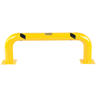 Low Profile Rack Guards, 4' W x 1.4' H, Yellow Seagulf Marine Industries Inc.