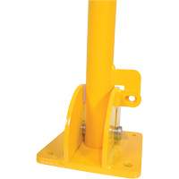 Fold-Down Bollards, Steel, 42" H x 1-3/4" W, Yellow Seagulf Marine Industries Inc.