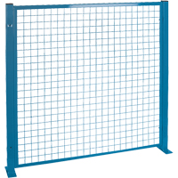 Perimeter Guards - Mesh Style, 4' H x 4' W, Blue Seagulf Marine Industries Inc.