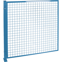 Perimeter Guards - Mesh Style, 4' H x 4' W, Blue Seagulf Marine Industries Inc.