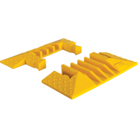 Yellow Jacket&reg; 4-Channel Heavy Duty Cable Protector - End Caps Seagulf Marine Industries Inc.