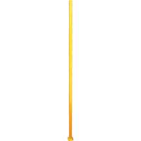 Adjustable Perimeter Guard In-Line Post, 4" W x 96" H, Yellow Seagulf Marine Industries Inc.