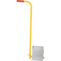 Cale de roues en aluminium avec poign&eacute;e, 7" la x 11-7/8" p x 7-11/16" h Seagulf Marine Industries Inc.