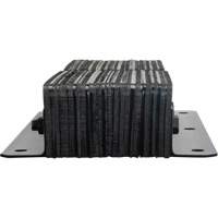 Butoirs de quai lamell&eacute;s, Vertical, Caoutchouc, 11" la x 4" p x 24" h Seagulf Marine Industries Inc.