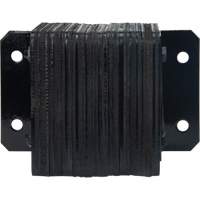 Butoirs de quai lamell&eacute;s, Horizontal, Caoutchouc, 12" la x 4" p x 10" h Seagulf Marine Industries Inc.