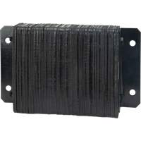 Butoirs de quai lamell&eacute;s, Horizontal, Caoutchouc, 18" la x 4" p x 12" h Seagulf Marine Industries Inc.