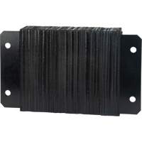 Butoirs de quai lamell&eacute;s, Horizontal, Caoutchouc, 18" la x 4" p x 12" h Seagulf Marine Industries Inc.