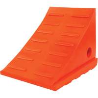 25 Ton General Purpose Wheel Chock, Urethane, Orange Seagulf Marine Industries Inc.