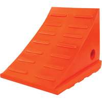 35 Ton General Purpose Wheel Chock, Urethane, Orange Seagulf Marine Industries Inc.