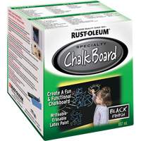 Chalk Board Paint, 877 ml, Can, Black Seagulf Marine Industries Inc.