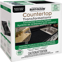 Countertop Transformations&reg; Fleck Countertop Coating System, 2.37 L, Kit, Black Fleck Seagulf Marine Industries Inc.