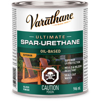 Rev&ecirc;tement &agrave; fini diamant pour bois Varathane, 946 ml, Transparent, Brillant Seagulf Marine Industries Inc.