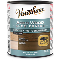 Acc&eacute;l&eacute;rateur de vieillissement du bois Varathane, 946 ml, Brun rustique Seagulf Marine Industries Inc.