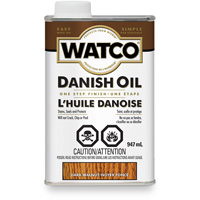 Watco&reg; Danish Oil, 947 ml, Dark Walnut, Transparent Seagulf Marine Industries Inc.