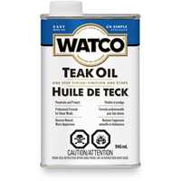 Watco&reg; Teak Oil, 946 ml, Clear, Transparent Seagulf Marine Industries Inc.