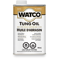 Watco&reg; Tung Oil, 946 ml, Clear, Transparent Seagulf Marine Industries Inc.