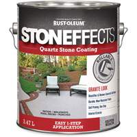 Stoneffects Quartz Stone Coating, 3.78 L, Water-Based, Textured, Grey Seagulf Marine Industries Inc.