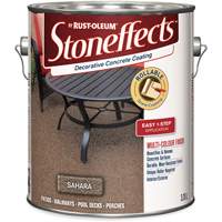 Stoneffects Decorative Concrete Coating, 3.78 L, Textured, Beige Seagulf Marine Industries Inc.