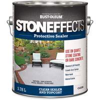 Stoneffects Protective Concrete Sealer, 3.78 L, Water-Based, Transparent, Clear Seagulf Marine Industries Inc.