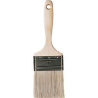 Pinceau pour murs et moulures One Coat, Soie blanche, Manche Bois, Largeur de 3" Seagulf Marine Industries Inc.