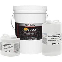 6700 100% Solids Decorative Epoxy, 3 gal., Epoxy-Based, High-Gloss, Grey Seagulf Marine Industries Inc.