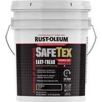 SafeTex&reg; Easy-Tread Acrylic Coating, 4 gal., Water-Based, Flat Finish/Textured, Black Seagulf Marine Industries Inc.