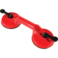 Ventouses de levage manuel - Ventouses doubles, 66 lb Capacit&eacute;, 4-5/8", Levier, 13" Longueur de la manche Seagulf Marine Industries Inc.