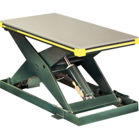 Hydraulic Backsaver Scissor Lift Table, Steel, 24" W x 48" L, 2000 lbs. Capacity Seagulf Marine Industries Inc.