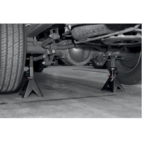 Jack Stands, Locking Pin, 6 tons Capacity, 15-7/10" - 24-2/5" H Seagulf Marine Industries Inc.