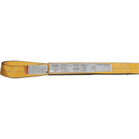 &eacute;lingues de levage en nylon, Pli Simple, Oeillet double, Type 3, 1" la x 3' lo, Limite de charge verticale 1600 lb Seagulf Marine Industries Inc.