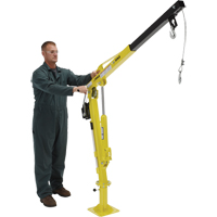 Winch Operated Truck Jib Crane, 500 lbs. (0.25 tons) Capacity, 102' Max. Clearance Seagulf Marine Industries Inc.