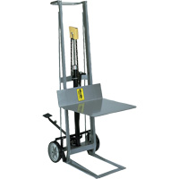 Hydraulic Platform Lift Stacker, Foot Pump Operated, 400 lbs. Capacity, 40" Max Lift Seagulf Marine Industries Inc.