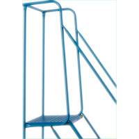 CSA-Certified Rolling Step Ladder with Locking Step, 8 Steps, 30" Step Width, 72" Platform Height, Steel Seagulf Marine Industries Inc.