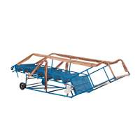 CSA-Certified Rolling Step Ladder with Locking Step, 8 Steps, 30" Step Width, 72" Platform Height, Steel Seagulf Marine Industries Inc.