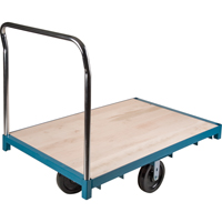 Heavy-Duty Platform Truck, 48" L x 24" W, 2500 lbs. Capacity, Nylon Casters Seagulf Marine Industries Inc.