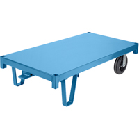 Specialized Platform Decks - Semi Live Skids, 48" L x 24" W, 2000 lbs. Capacity, Rubber Casters Seagulf Marine Industries Inc.